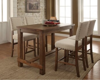 Sania CM3324PT 5Pc Counter Height Dinette Set w/Options [FADS-CM3324PT-Sania]