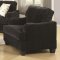 503781 Yasmine Sofa in Black Fabric by Coaster w/Options