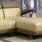 ULV8 Sectional Sofa in Cappuccino Bonded Leather by Global