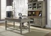 Bungalow Jr Executive Desk 3Pc Set 541-HOJ in Taupe/Driftwood