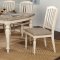 Summer 7Pc Dining Set CM3753T in Antique White & Gray