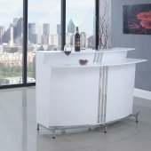 180239 Bar Unit in Glossy White by Coaster