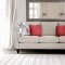 Nadene Sofa SM8014 in Ivory Chenille Fabric w/Options