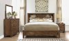 Victoria Bedroom 5Pc Set in Rustic Oak by Global