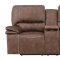 U8078 Power Motion Sofa in Brown by Global w/Options