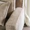 Osvaldo Sofa SM5187 in Light Brown Chenille Fabric w/Options