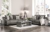 Adrian Sofa SM9101 in Gray Chenille Fabric w/Options