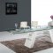 Evolution Extendable Dining Table by Casabianca w/Glass Top