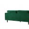 Emily Sofa 625 in Green Velvet Fabric by Meridian w/Options