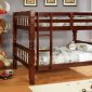 CM2527CH Carolina Twin/Twin Bunk Bed in Cherry