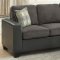 Slater Sectional Sofa 8401GY-3SC in Gray by Homelegance