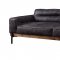 Silchester Sofa 56505 in Antique Ebony Leather by Acme w/Options