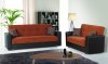 Lego Sofa Bed in Brown Microfiber by Rain w/Optional Items