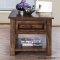 Annabel Coffee Table & 2 End Table Set CM4613 in Walnut w/Opt