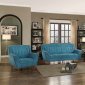 Erath Sofa 8244BU in Blue Fabric by Homelegance w/Options