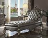 Versailles Chaise Lounge 96825 in Antique Platinum by Acme