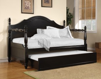 12080 Poster Daybed by Acme in Black w/Optional Trundle [AMB-12080 Poster]