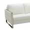 Constantin Sofa in White Leather by J&M w/Options