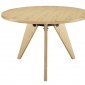 Laurel Dining Table in Natural by Modway