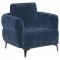 Lively Sofa & Loveseat Set 509041 in Blue Chenille by Coaster