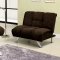 CM2908 Maybelle Sofa Bed in Chocolate Fabric w/Optional Chair