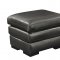 Wilton Sofa & Loveseat in Black Leather Match w/Options