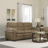 1036 Sofa in Mocha Microfiber w/Options