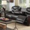 Brandy Reclining Sofa in Brown w/Optional Items