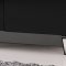 Stream Buffet in Black w/Silver Accent by Modern Art