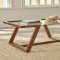 708458 3Pc Coffee & End Table Set in Cinnamon by Coaster