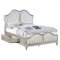 Evangeline Bedroom 223390 in Silver Oak by Coaster w/Options