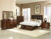 2125DB Abramo Bedroom by Homelegance in Dark Cherry w/Options