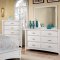 CM7999WH Delphie Bedroom in White w/Options