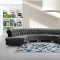 Valentino Sectional Sofa 697 in Fabric by Meridian w/Options