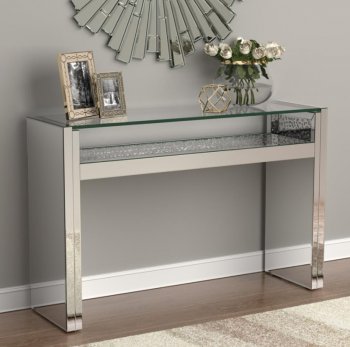 951766 Console Table in Mirror & Glass by Coaster [CRCT-951766 Edna]