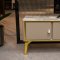 Ella TV Stand in Gray High Gloss by Beverly Hills