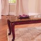 Stylish Coffee Table W/Brown Marble Top