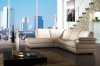 208-7 Sectional Sofa in White Leather by VIG