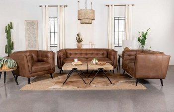 Thatcher Sofa 509421 in Brown by Coaster w/Options [CRS-509421 Thatcher]