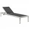 Shore Outdoor Patio Chaise Choice of Color EEI-2660 by Modway