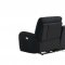 U8900 Power Motion Sofa in Black Velvet by Global w/Options