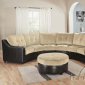 Ivory Ultra Plush & Bycast Sectional Sofa w/Optional Ottoman