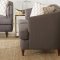 Shelby Sofa 508951 in Grey Fabric by Coaster w/Options