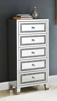 Noor Cabinet 97945 in Mirrored by Acme [AMCT-97945 Noor]