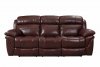 Edinburgh Sofa & Loveseat Set Brown by Leather Italia w/Options