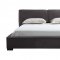 Serene Upholstered Bed in Gray by J&M