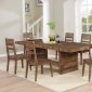 Tucson Dining Table Set 108177 in Varied Natural by Coaster