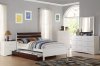 F9324 Kids Bedroom Set 4Pc in White & Brown by Boss w/Options