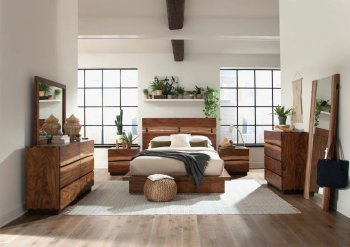 Winslow Bedroom 223250 in Walnut by Coaster w/Options [CRBS-223250-Winslow]