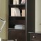 Garson 801012 Office Desk in Cappuccino w/Optional Items